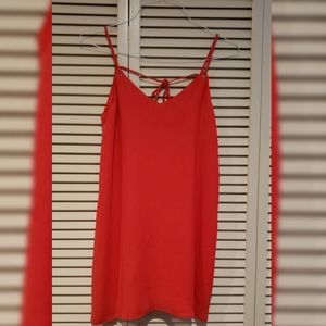 Topshop Red Dress